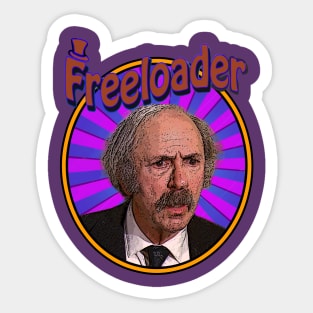 Freeloader - Retro Sticker